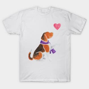 Watercolour Beagle T-Shirt